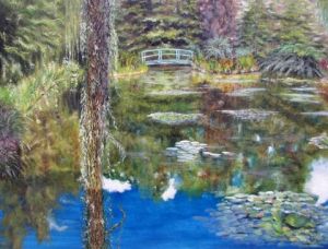 Voir le détail de cette oeuvre: Giverny les jardins de Claude Monet